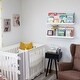 preview thumbnail 4 of 5, Wallniture Philly 31.5" Floating Shelves for Nursery Decor, White Bookshelf (Set of 2)