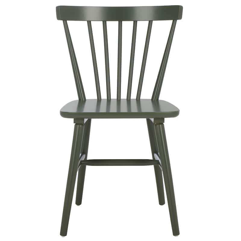 SAFAVIEH Signa Spindle Farmhouse Dining Chair (Set of 2) - 20" W x 20" D x 33" H - 20"W x 20"D x 33"H