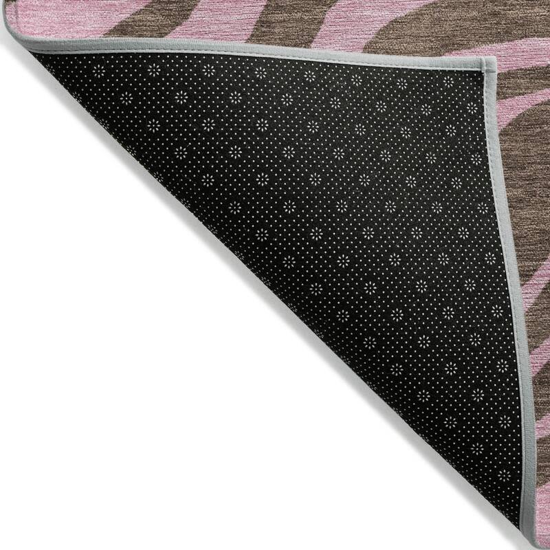 HomeRoots Animal Print Transitional Rectangle Outdoor Rug