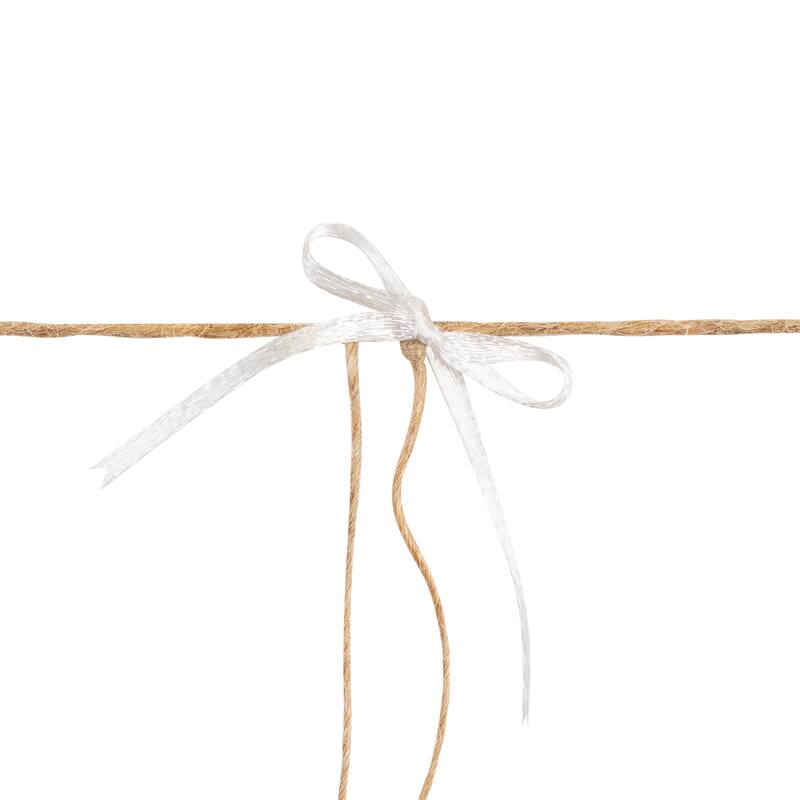 Mini Plush Trees with Jingle Bells Christmas Garland - 5.75'