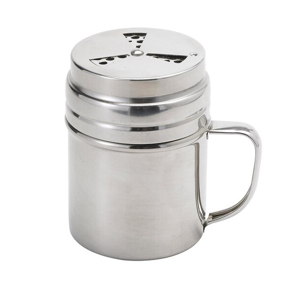 Grill Friends 60576 Adjustable Rub Shaker, Stainless Steel