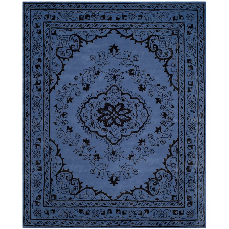 SAFAVIEH Handmade Glamour Gudmundina Modern Viscose Rug