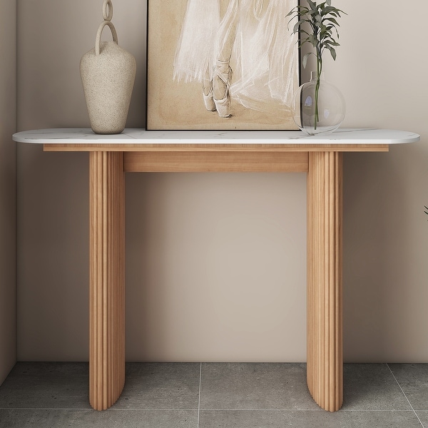 Marble top entryway table discount