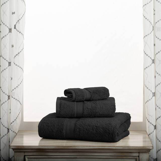 Marche Egyptian Cotton 3 Piece Towel Set by Miranda Haus