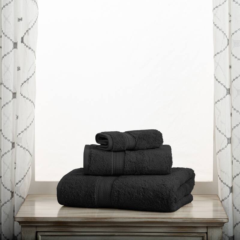 Marche Egyptian Cotton 3 Piece Towel Set by Superior