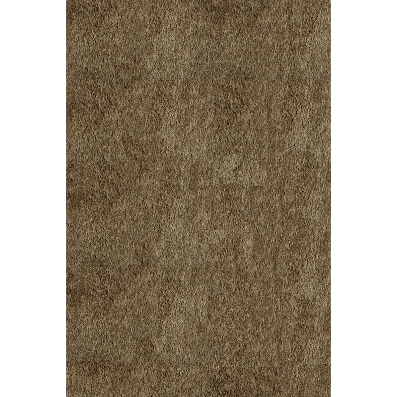 Momeni Luster Shag Hand Tufted Polyester Contemporary Solid Shag Rug