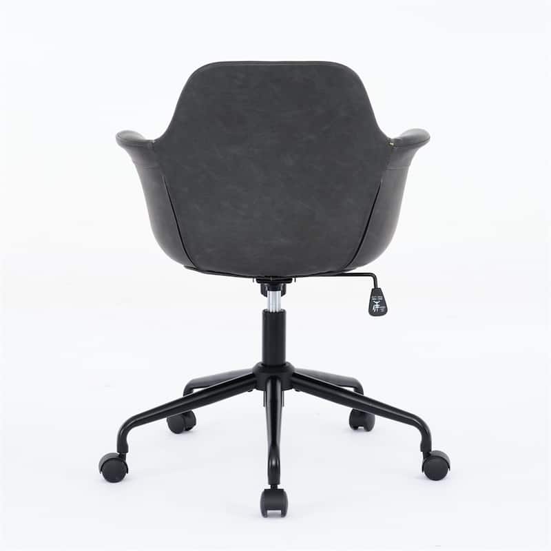 Rolling Swivel Height Adjustable Ergonomic Chair with Back Support