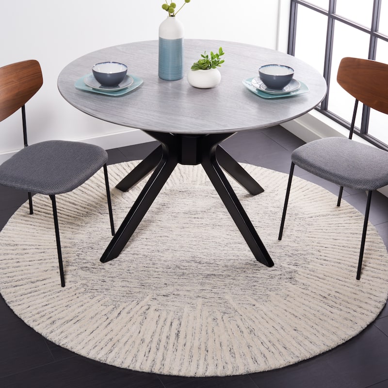 SAFAVIEH Handmade Abstract Sofoula Modern Wool Rug