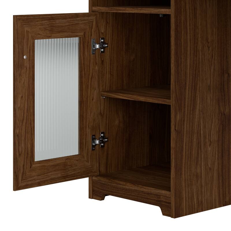 Cabot 60W L Shaped Computer Desk with Storage by Bush Furniture