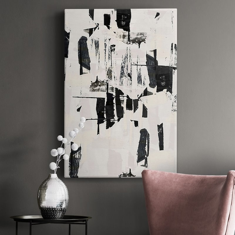 Tiles & Texture Abstract Angles VI Premium Gallery Wrapped Canvas - Ready to Hang
