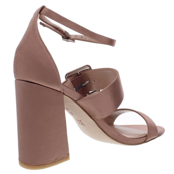 raelynn satin cross strap dress