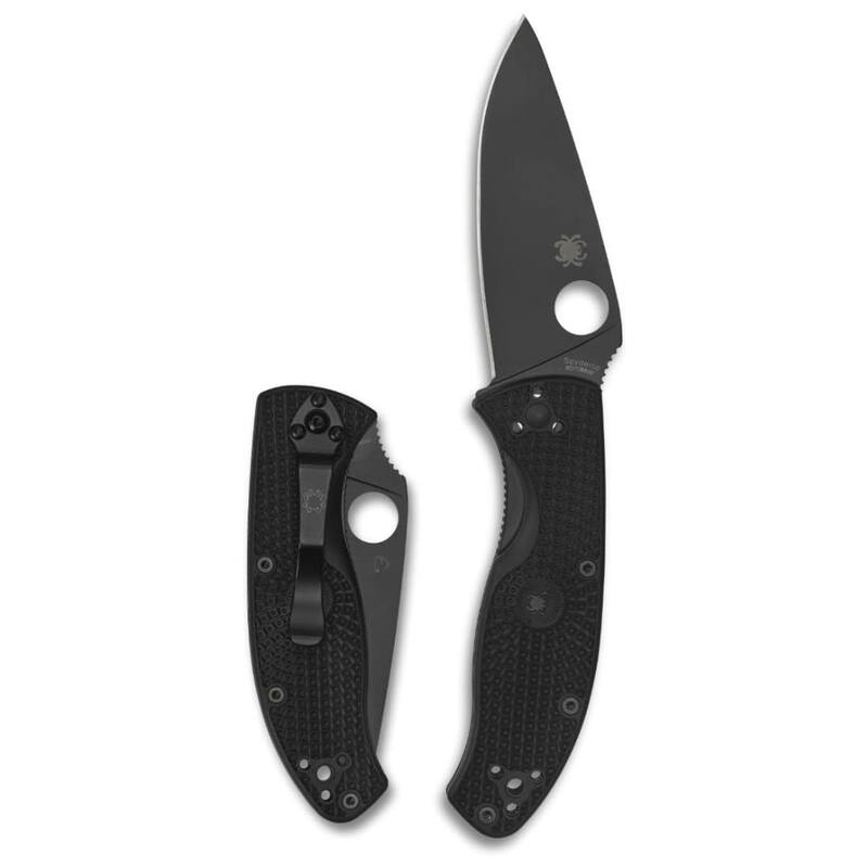 Tenacious EDC Folding Utility Knife, 2.90" Stainless Steel Blade, Black