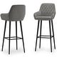 preview thumbnail 2 of 18, WYNDENHALL Whitefield Mid Century Modern Bar Stool (Set of 2) - 20.87" D x 19.3" W x 42.52"H