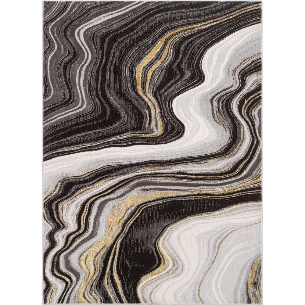 Well Woven Fairmont Warren Modern Abstract Area Rug