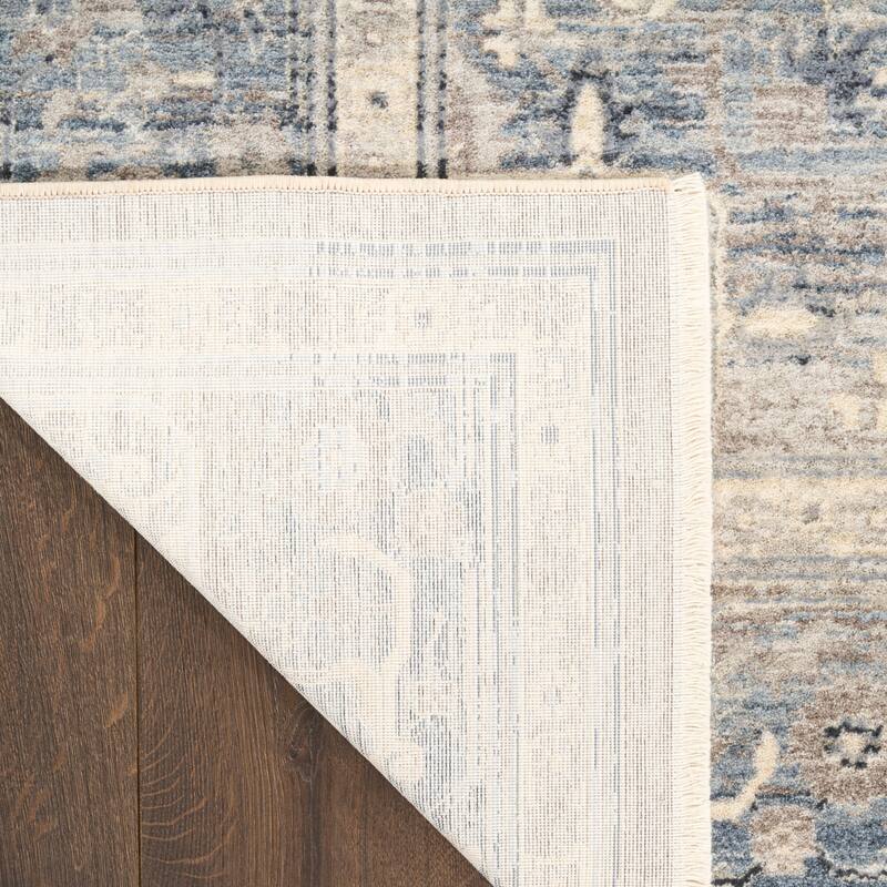 Nourison Home Sultana Indoor only Blue Vintage Persian Area Rug