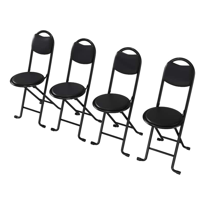 Portable Folding Chairs Set of 4