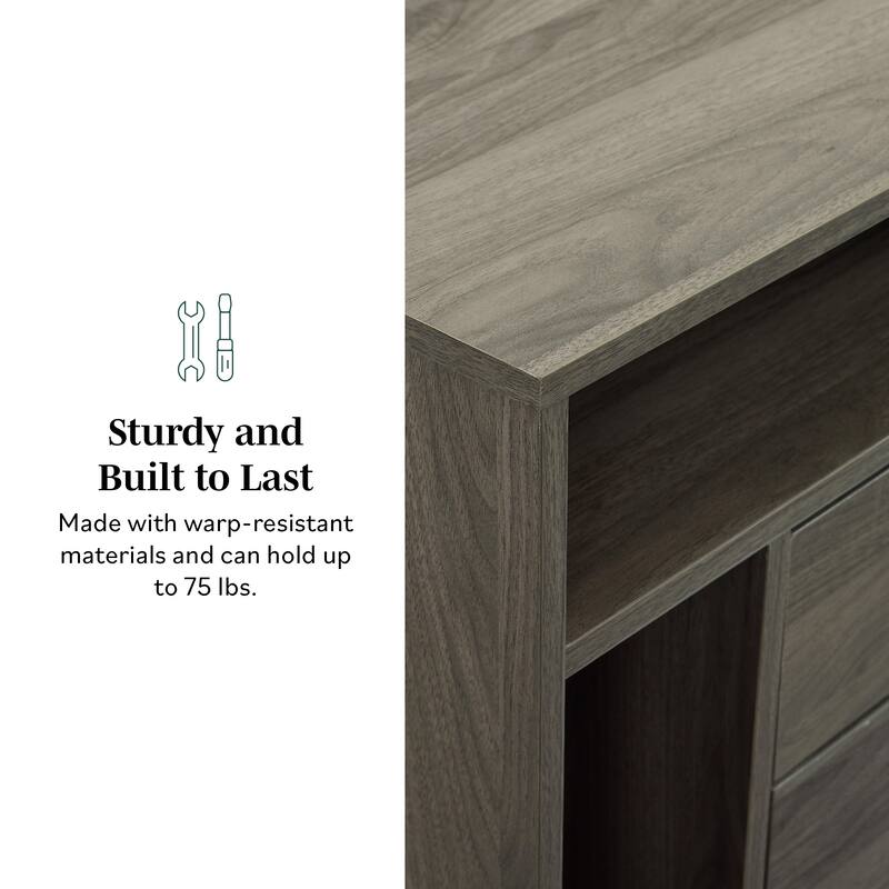 Middlebrook Modern Storage Nightstand, Set of 2