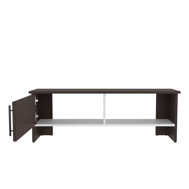 Modern Design TV Stand, 1 Door, 1 Shelf with durable materials,easy assembly