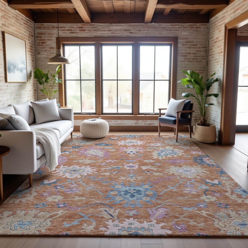 Premium Washable Super Soft Traditional Farmhouse Mayfield Rug