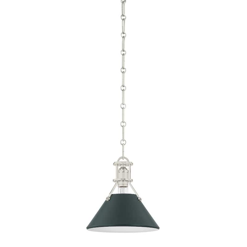Hudson Valley Lighting Painted No.2 10" Wide Mini Pendant