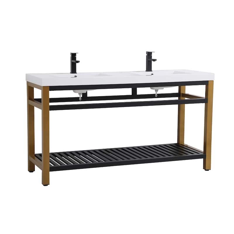 Orion 60 Inch Double Bathroom Vanity
