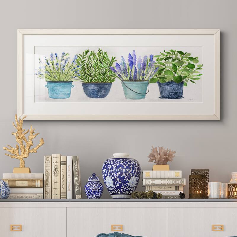 Fresh Herb Collection-Premium Gallery Framed Print