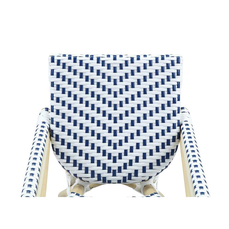 Contemporary Aluminum 3-piece Kid's Patio Outdoor Table and Chair Set by Furniture of America