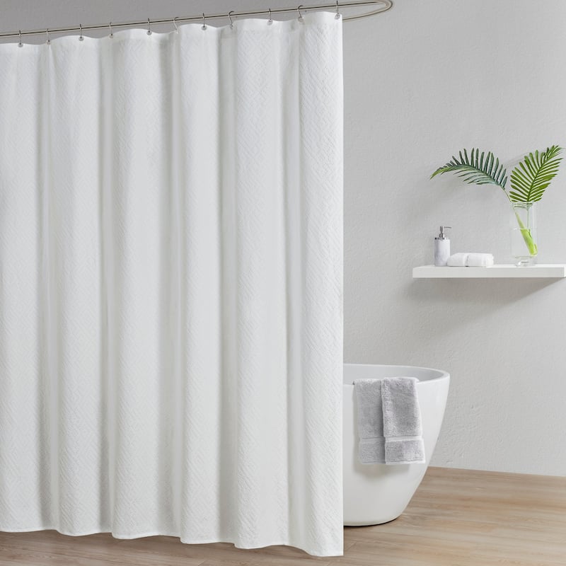 Croscill Casual Calistoga Matelasse Shower Curtain 72 x 72"