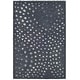preview thumbnail 35 of 43, SAFAVIEH Soho Liese Hand-tufted Graphic Area Rug 2'6" x 4' - Dark Grey