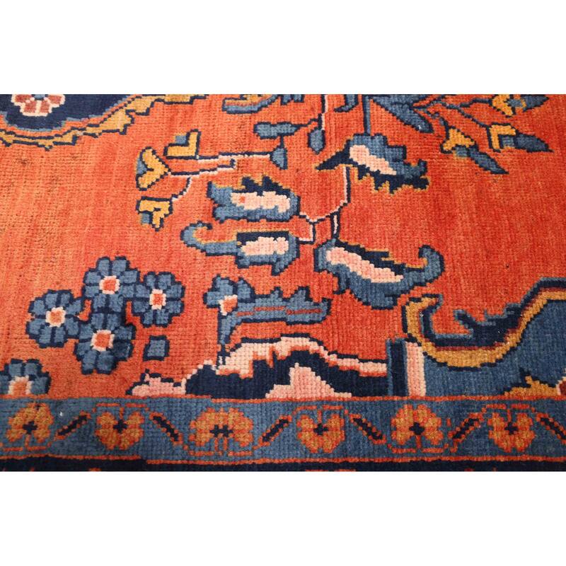 ECARPETGALLERY Hand-knotted Andelz Copper Wool Rug - 5'0 x 7'3