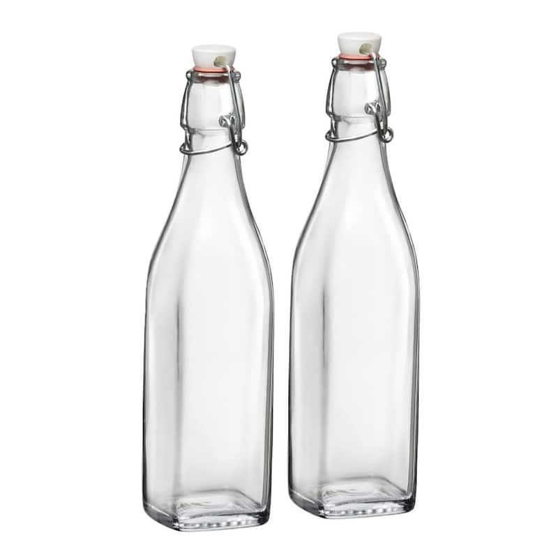 Bormioli Rocco Swing Bottle 17 oz Set - 17 oz - 2 Piece