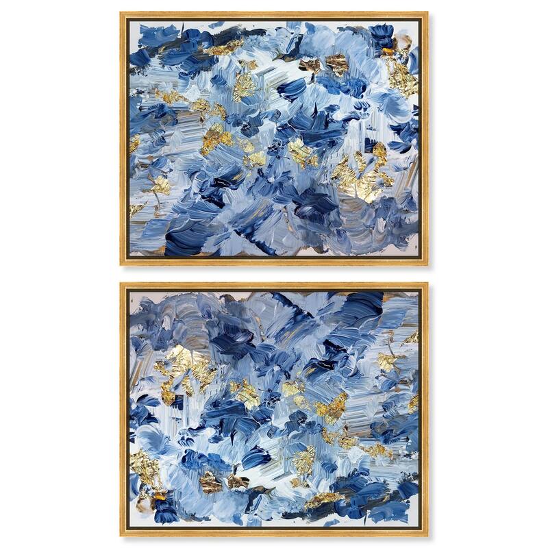 Shopping Gals Cover Canvas by Art Remedy - 30" x 45" - Silver