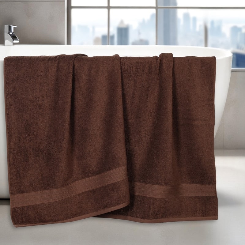 Eco-Friendly Sustainable Cotton Bath Sheet by Superior (Set of 2)