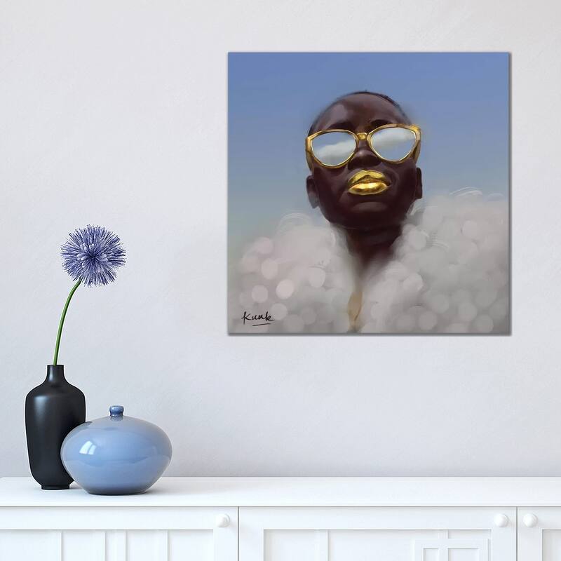 iCanvas "Goldilocks" by Adekunle Adeleke Canvas Print - 18x18x1.5