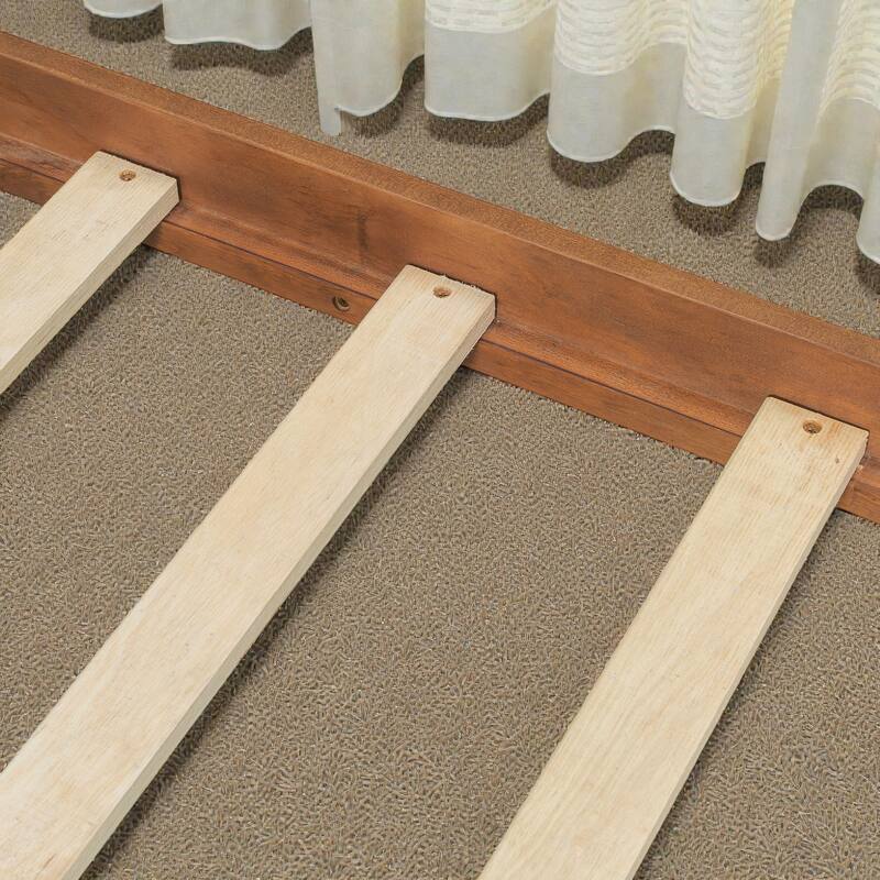 Twin/Full Size Wooden House Bed with Roof and 2 Drawers, Kids Platform Bed with Storage, Solid Pine Frame