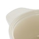 preview thumbnail 4 of 4, 2.3 Quart Round Stoneware Casserole with Lid in White