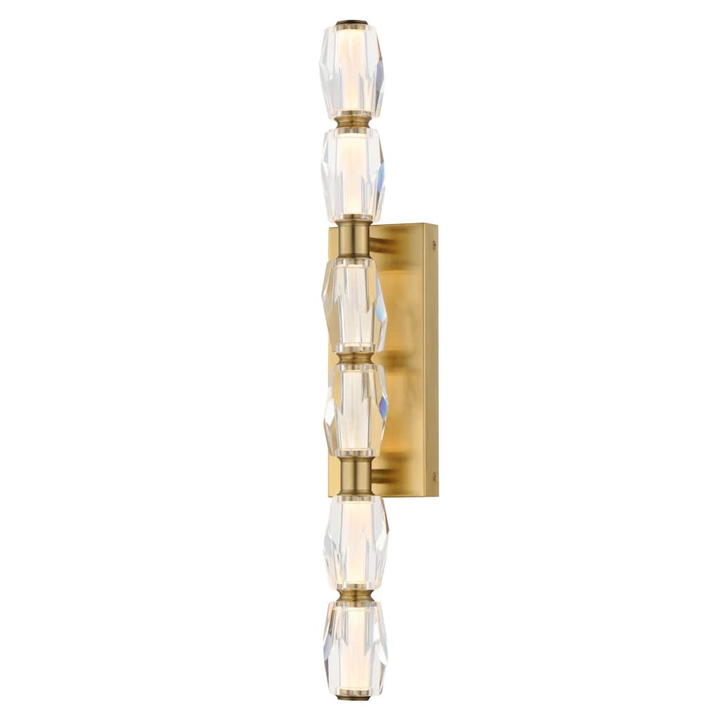 Studio M SM24865 Dolce Vita 6 Light 5" Wide LED Bath Bar with Beveled