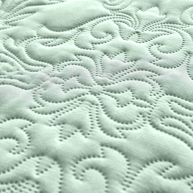 Sophia & William 2/3 Pieces Quilt Set, Reversible Microfiber Bedding Bedspread Coverlet Set
