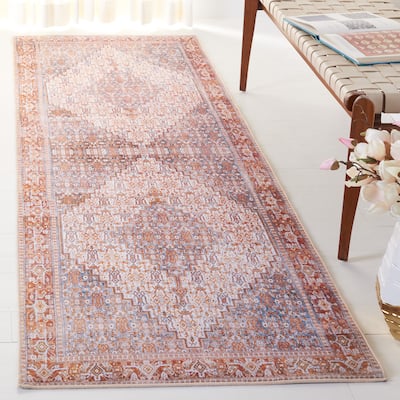 SAFAVIEH Tucson Machine Washable Slip Resistant Zada Traditional Rug