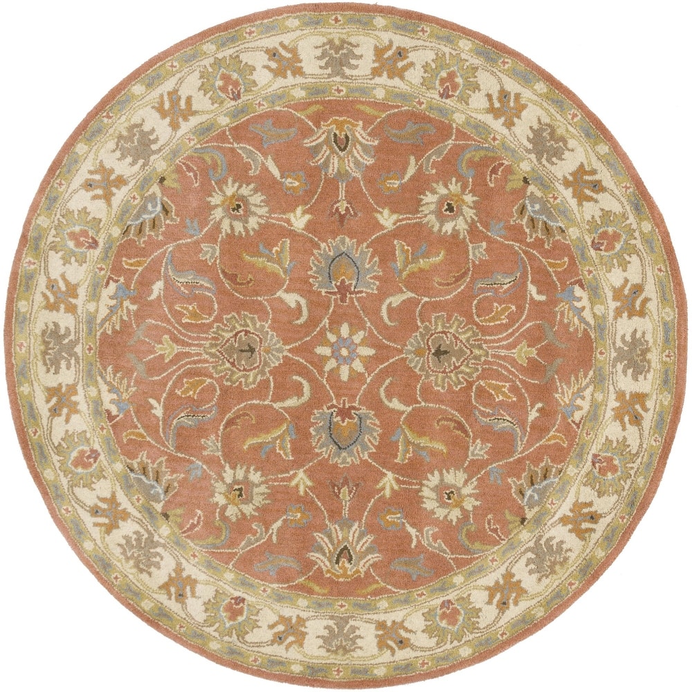 Livabliss Caesar Updated Traditional Border Area Rug.