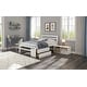 preview thumbnail 13 of 43, Full Size Wood Platform Bed with Removable Shelves, 2-Storage Drawers, White