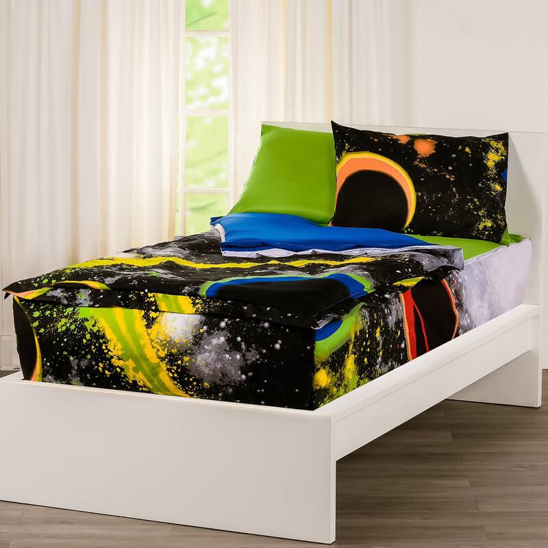 Siscovers Beyond The Galaxy Bunkie Deluxe Zipper Bedding Set - Full
