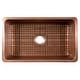 preview thumbnail 4 of 4, SinkSense Wren Antique Brown 27" x 15" Kitchen Sink Bottom Grid