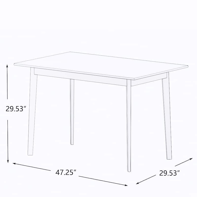 Minimalist Kitchen Table Dining Table White Side Table