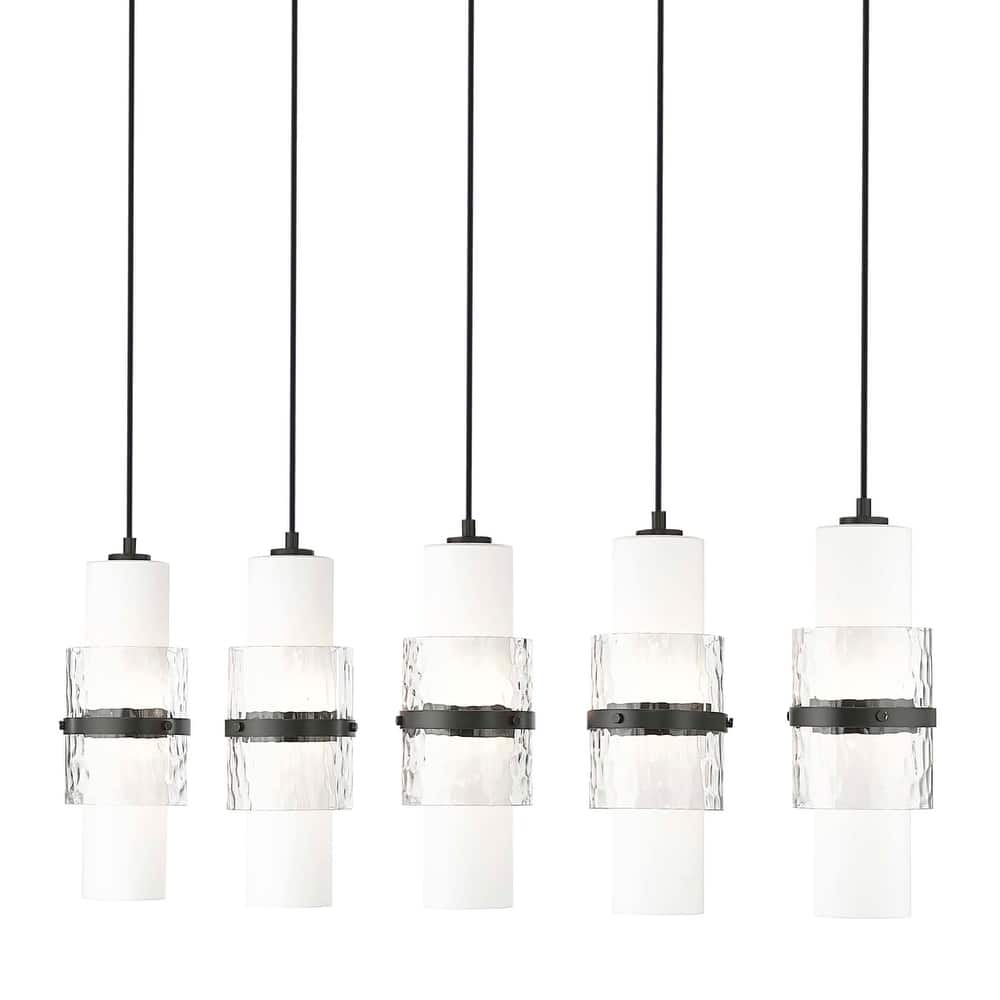 Z-Lite 1946P-5L Cayden 5 Light 42" Wide Linear Chandelier