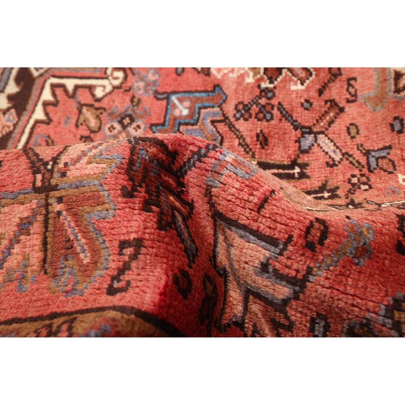 ECARPETGALLERY Hand-knotted Sarabi Red Wool Rug - 8'3 x 10'10