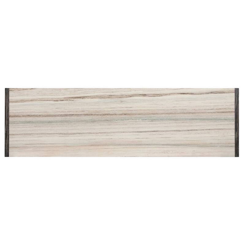 Magnussen Home Plum Creek Ravenwood Black Drawer Dresser with Landscape Mirror