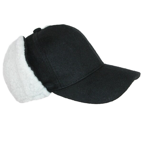women's baseball cap with ear flaps
