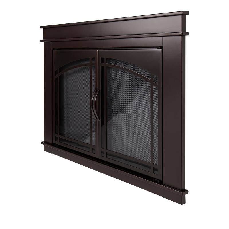 Pleasant Hearth Fenwick Fireplace Glass Door