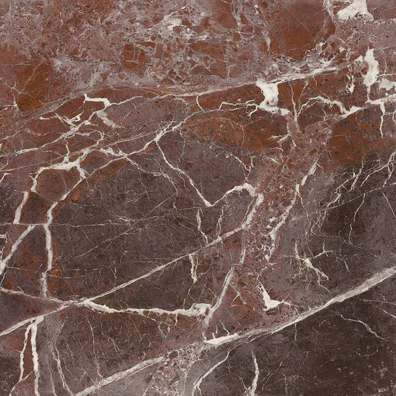 Regalia 12x12 Rosso Levanto Porcelain Veining Wall and Floor Tile (13.56 sq ft/case) - 14 Pack
